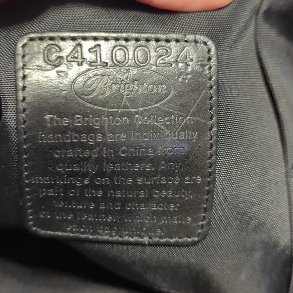 Brighton Alyssa Hearts collection Large tapestry bag purse tote - Picture 5 of 7